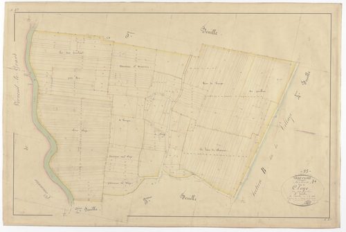 VILLECLOYE - Section A - de Cloye - feuille 04