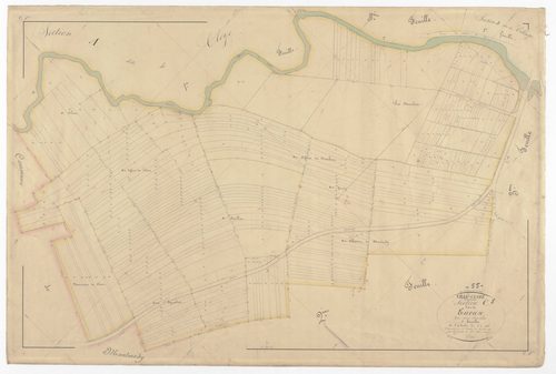 VILLECLOYE - Section C - de Tueux - feuille 01