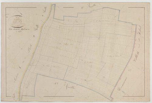 VILLE-DEVANT-BELRAIN - Section B des Ouillons feuille 03