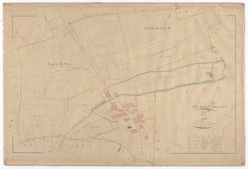 VILLE-DEVANT-CHAUMONT - Section A - du Village - feuille 11