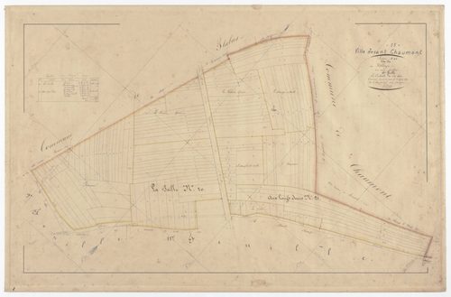 VILLE-DEVANT-CHAUMONT - Section A - du Village - feuille 10