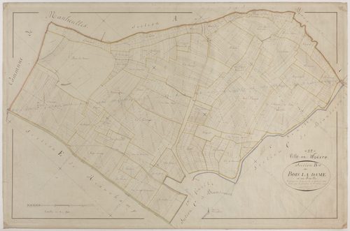 VILLE-EN-WOEVRE - Section B - du Bois la Dame - feuille U