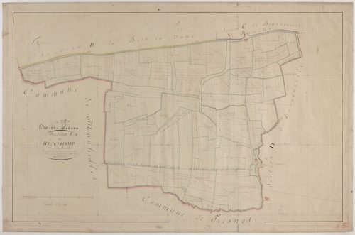 VILLE-EN-WOEVRE - Section E - de Réauchamp - feuille U