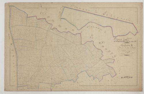 VILLERS-AUX-VENTS - Section B la Voye de Louppy feuille 01
