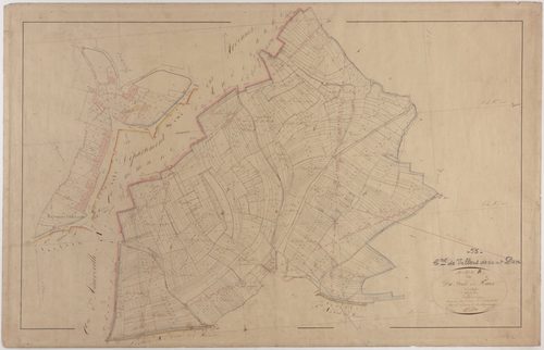 VILLERS-DEVANT-DUN - Section B - du Bois de Raux - feuille 02
