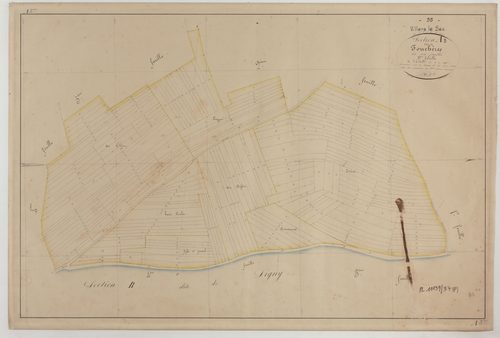VILLERS-LE-SEC - Section A de Fouchères feuille 03
