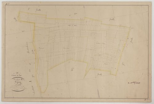 VILLERS-LE-SEC - Section B de Ligny feuille 03