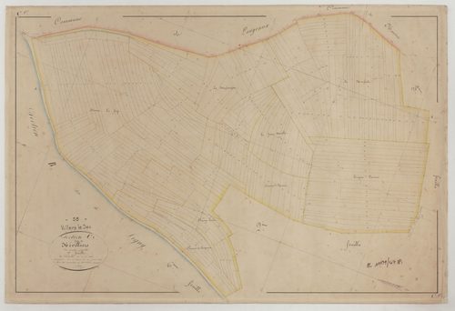 VILLERS-LE-SEC - Section C de Hévilliers feuille 01