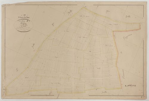 VILLERS-LE-SEC - Section B de Ligny feuille 05