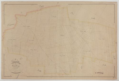VILLERS-LE-SEC - Section A de Fouchères feuille 05