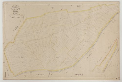 VILLERS-LE-SEC - Section B de Ligny feuille 06