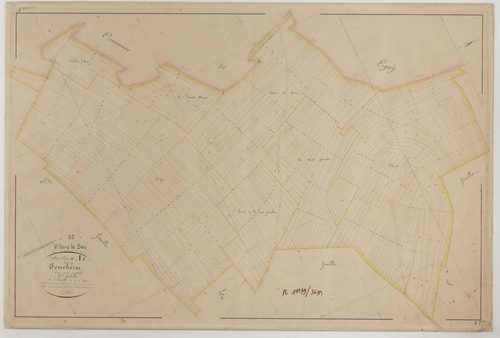 VILLERS-LE-SEC - Section A de Fouchères feuille 02
