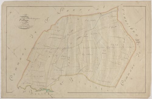 VILLERS-LES-MANGIENNES - Section A - du Village - feuille 03
