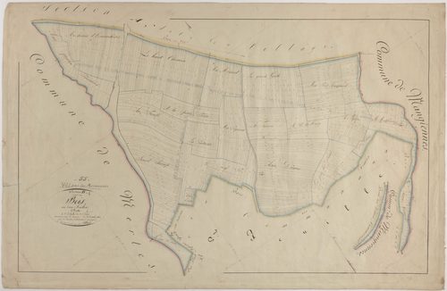 VILLERS-LES-MANGIENNES - Section B - du Bois - feuille 01