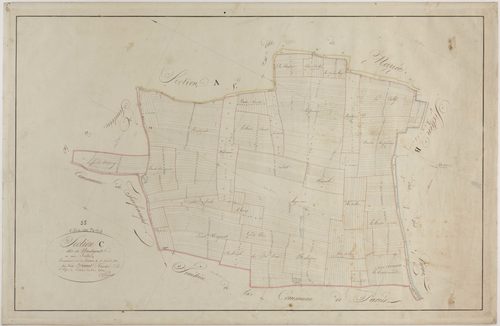 VILLERS-SOUS-PAREID - Section C - de Nantigoute - feuille U