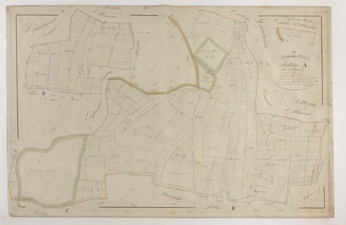 VILLERS-SOUS-PAREID - Section A - de Naprée - feuille 01