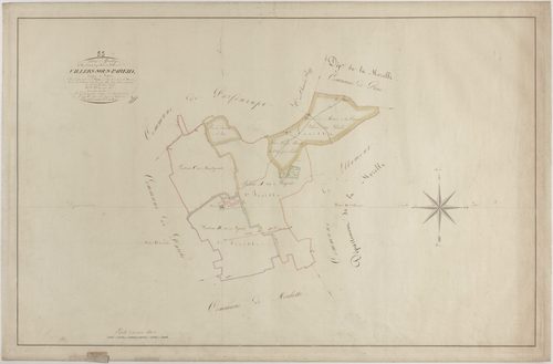 VILLERS-SOUS-PAREID - Tableau d'assemblage - feuille 01