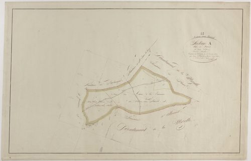 VILLERS-SOUS-PAREID - Section A - de Naprée - feuille 02