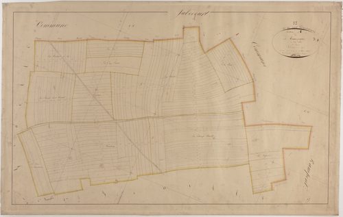 VILLE-SUR-COUSANCES - Section A - de Hamévaux - feuille 01
