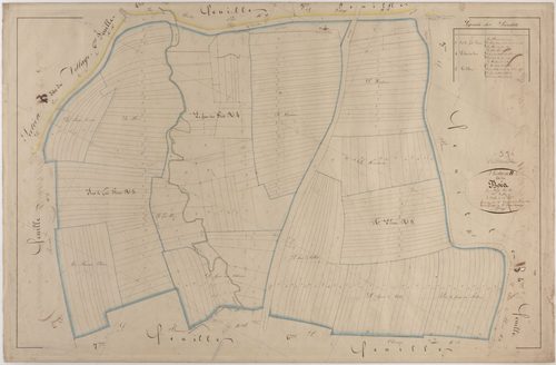 VITTARVILLE - Section B - des Bois - feuille 02