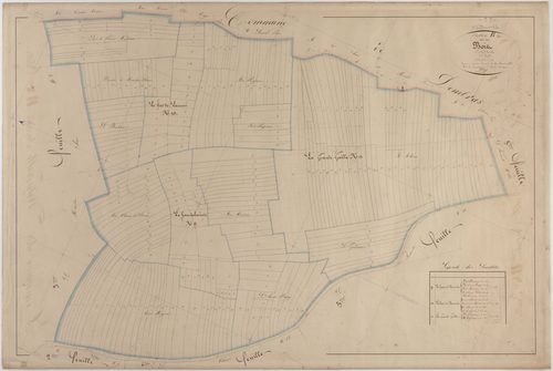 VITTARVILLE - Section B - des Bois - feuille 04