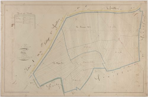 VITTARVILLE - Section B - des Bois - feuille 01