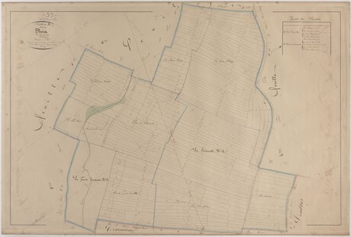 VITTARVILLE - Section B - des Bois - feuille 05
