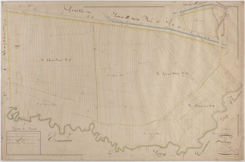 VITTARVILLE - Section A - le Village - feuille 07