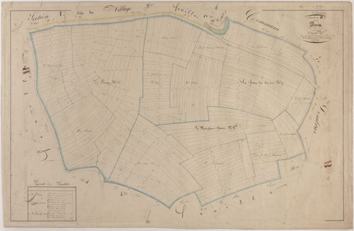 VITTARVILLE - Section B - des Bois - feuille 03