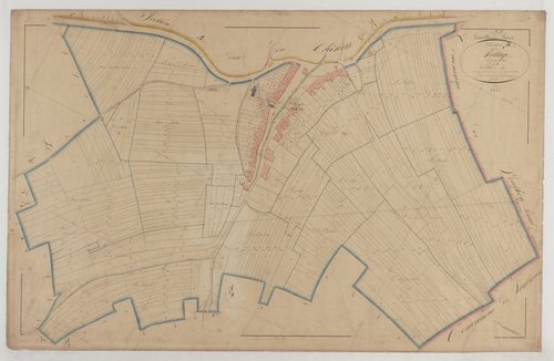VOUTHON-BAS - Section B du Village feuille 01