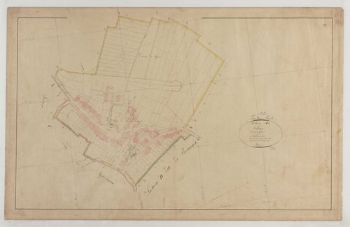 VOUTHON-HAUT - Section A du Village feuille 01