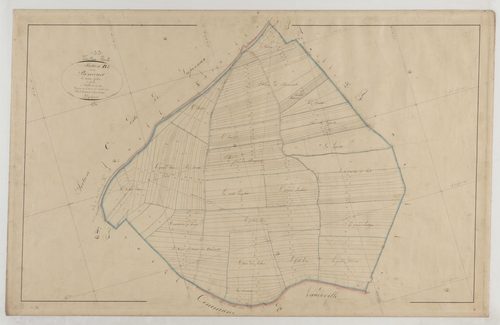 VOUTHON-HAUT - Section B de Boncourt feuille 03