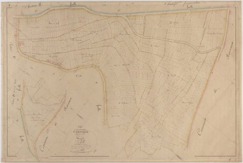 WATRONVILLE - Section C - du Vauzel - feuille 01