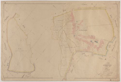 WATRONVILLE - Section D - de la Côte - feuille 01