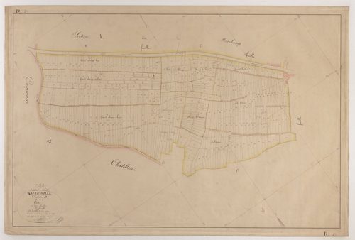 WATRONVILLE - Section D - de la Côte - feuille 02
