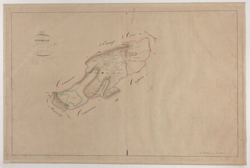 WAVRILLE - Tableau d'assemblage - feuille 01