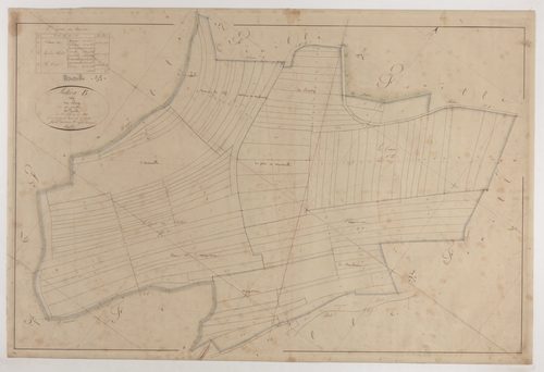 WAVRILLE - Section B - des Bois - feuille 04