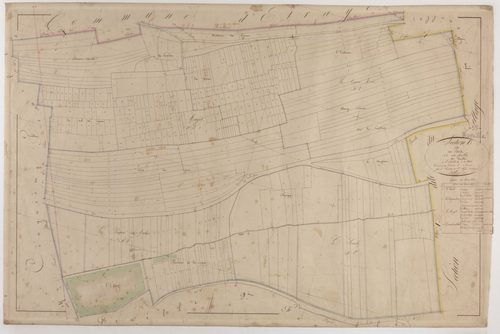WAVRILLE - Section B - des Bois - feuille 01