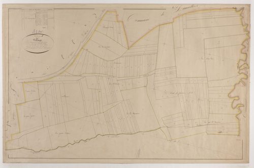 WAVRILLE - Section A - du Village - feuille 02