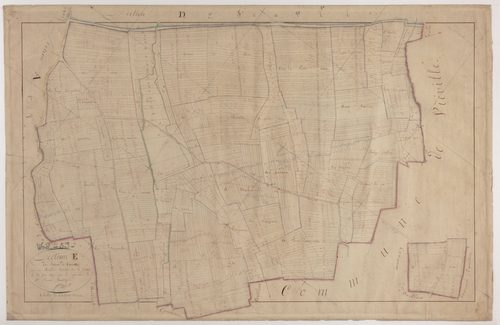 WOEL - Section E - du Haut de Courot - feuille U