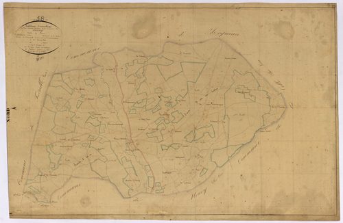 Annay, cadastre ancien : tableau d'assemblage