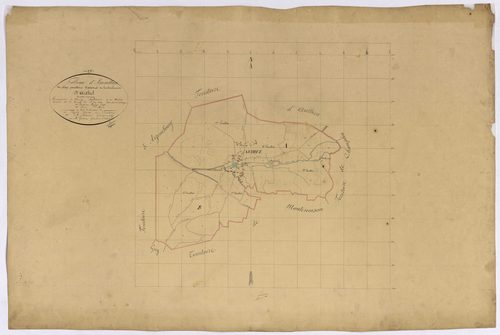 Arthel, cadastre ancien : tableau d'assemblage