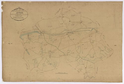 Bazolles, cadastre ancien : tableau d'assemblage
