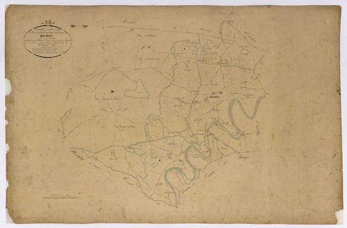 Biches, cadastre ancien : tableau d'assemblage