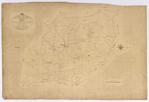 Bona, cadastre ancien : tableau d'assemblage