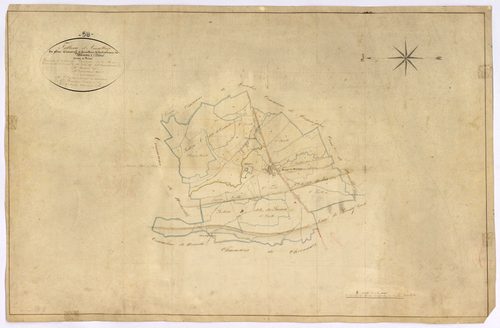 Brinon-sur-Beuvron, cadastre ancien : tableau d'assemblage