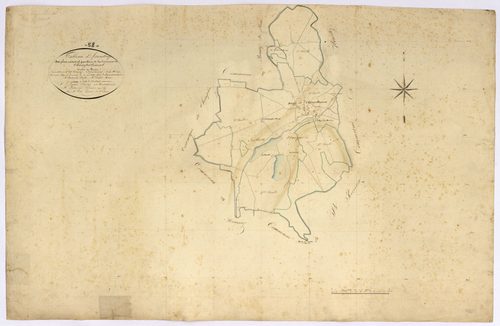 Champallement, cadastre ancien : tableau d'assemblage