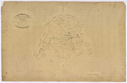 Champlemy, cadastre ancien : tableau d'assemblage