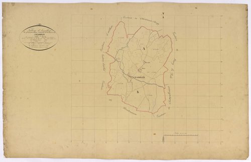 Champlin, cadastre ancien : tableau d'assemblage