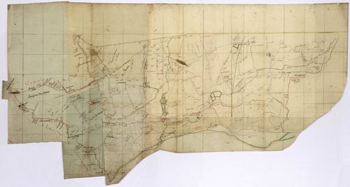 Chantenay-Saint-Imbert, cadastre ancien : plan géométrique de Saint-Imbert